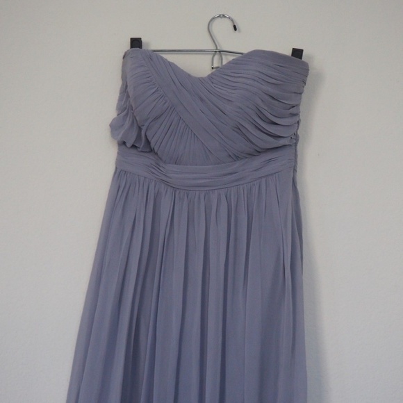 Dessy Collection Bridesmaid Dress Chiffon - Picture 1 of 6